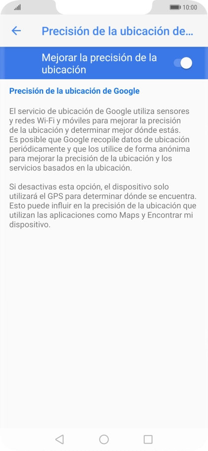 Si pulsas el indicador junto a 