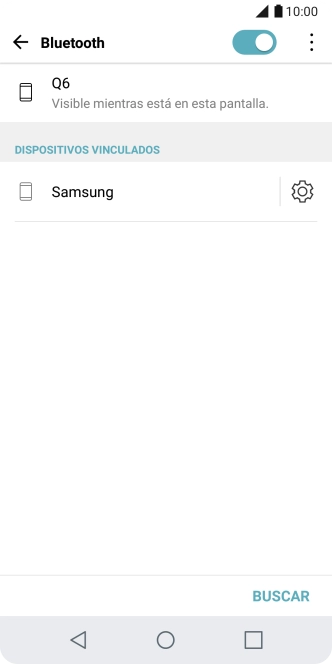 Pulsa la tecla de inicio para terminar y regresar a la pantalla de inicio.