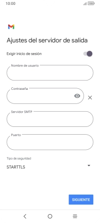 Pulsa el indicador junto a 