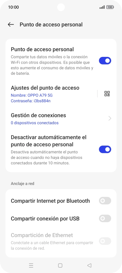Pulsa la tecla de inicio para terminar y regresar a la pantalla de inicio.