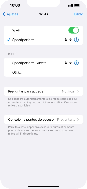 Desliza el dedo hacia arriba desde la parte inferior de la pantalla para terminar y volver a la pantalla de inicio.