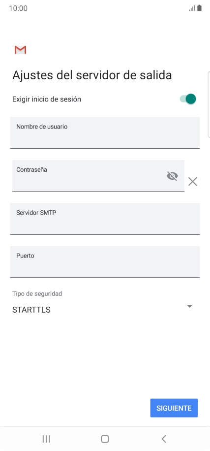 Pulsa el indicador junto a 