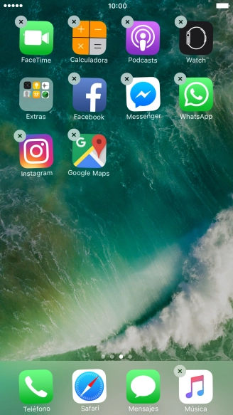 Pulsa el icono de eliminar.