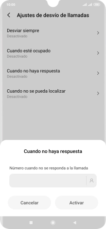 Introduce +34600132000 y pulsa Activar.