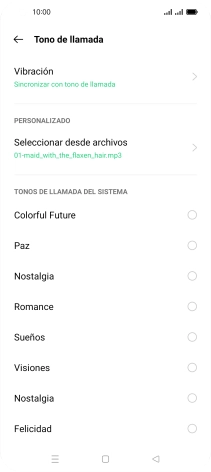 Pulsa la tecla de inicio para terminar y regresar a la pantalla de inicio.