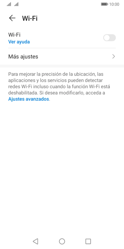 Pulsa el indicador junto a 