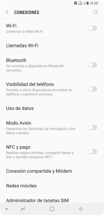 Pulsa Bluetooth.