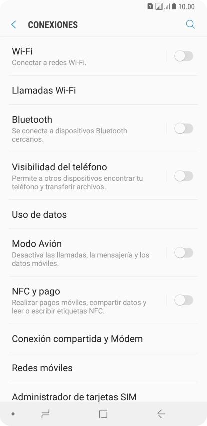 Pulsa Bluetooth.