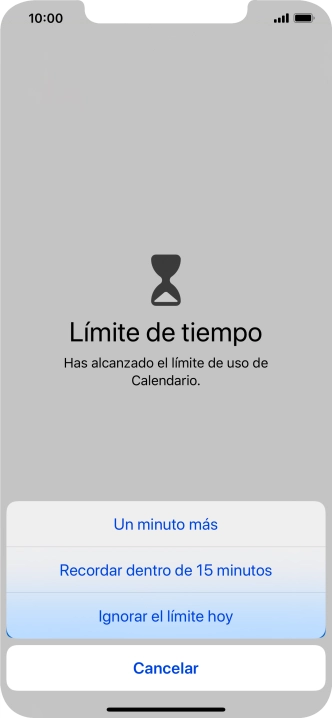 Pulsa el ajuste deseado.