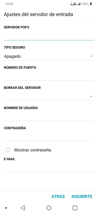 Pulsa la lista desplegable bajo 