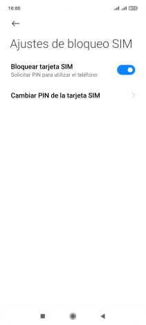 Pulsa el indicador junto a 