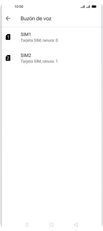 Pulsa la tarjeta SIM deseada.