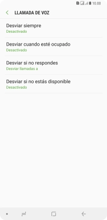 Pulsa la tecla de inicio para terminar y regresar a la pantalla de inicio.
