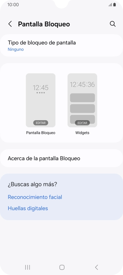 Pulsa la tecla de inicio para terminar y regresar a la pantalla de inicio.