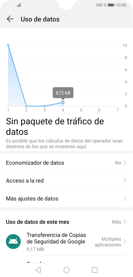 Pulsa Acceso a la red.