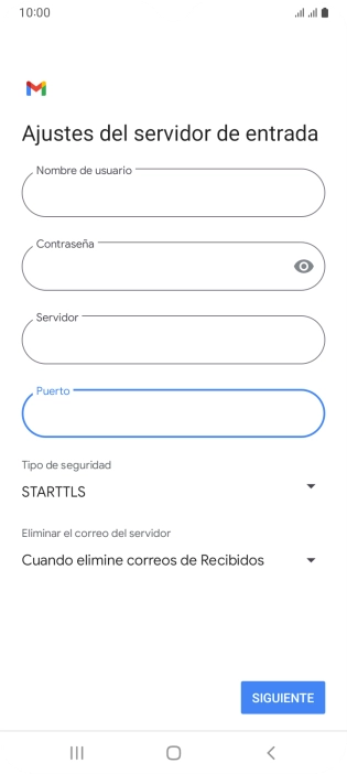 Pulsa la lista desplegable bajo 