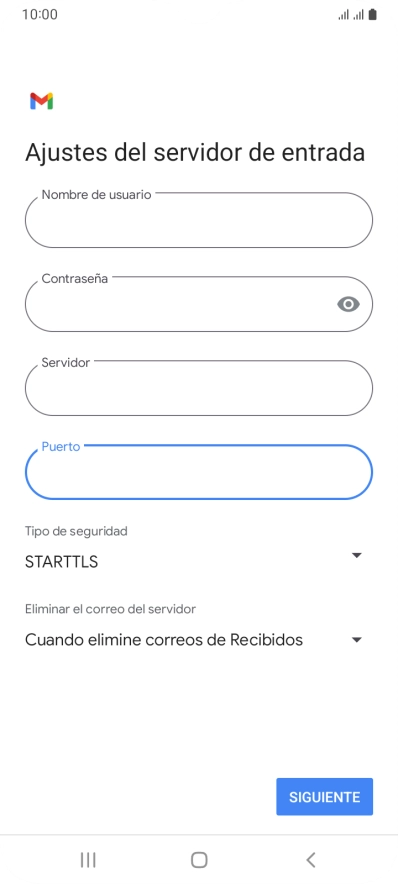 Pulsa la lista desplegable bajo 