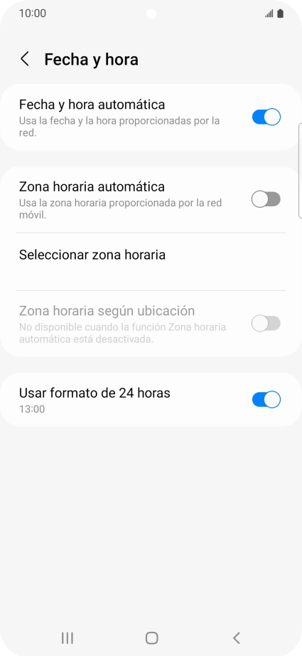 Pulsa la tecla de inicio para terminar y regresar a la pantalla de inicio.