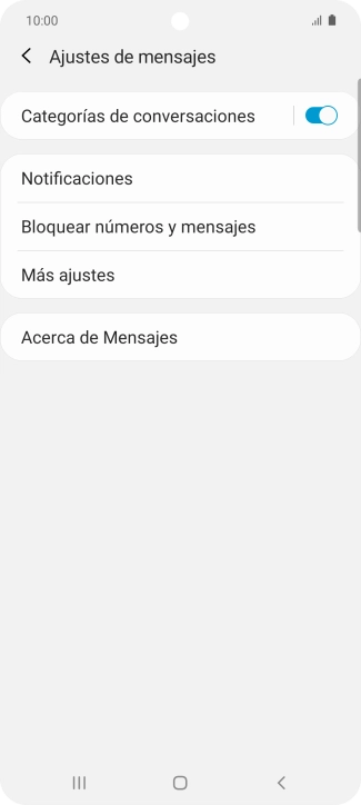 Pulsa Más ajustes.