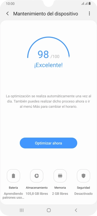 Pulsa Batería.
