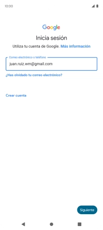 Pulsa Siguiente.
