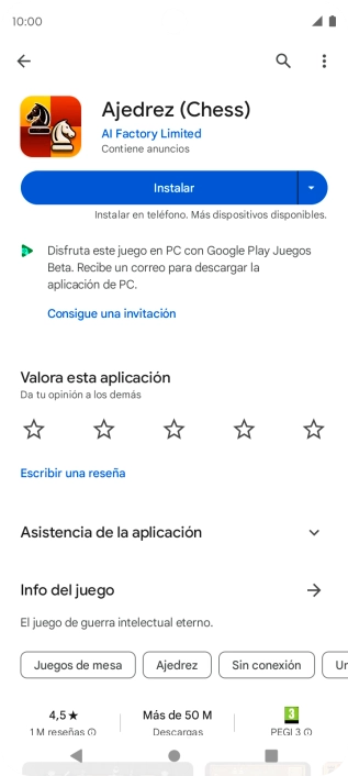 Pulsa la tecla de inicio para terminar y regresar a la pantalla de inicio.