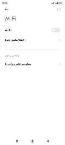 Pulsa el indicador junto a 