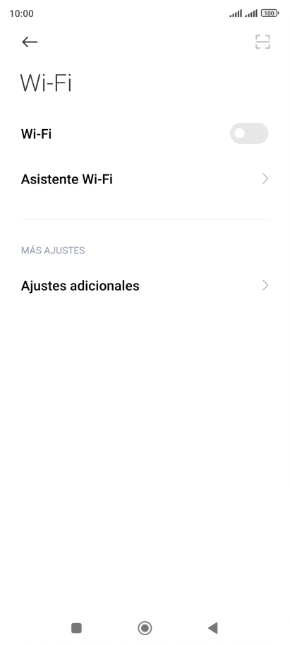 Pulsa el indicador junto a 