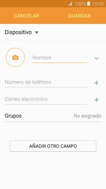 Pulsa la lista desplegable de la guía.