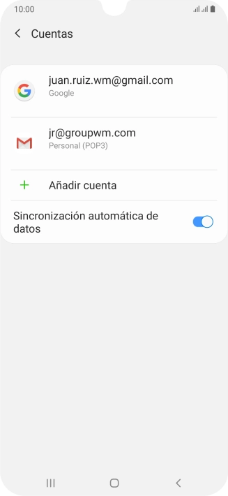 Pulsa la tecla de inicio para terminar y regresar a la pantalla de inicio.