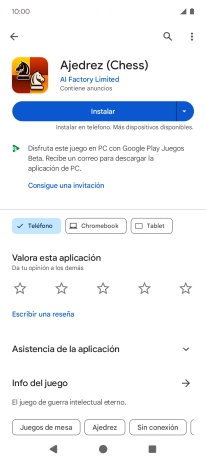 Pulsa la tecla de inicio para terminar y regresar a la pantalla de inicio.