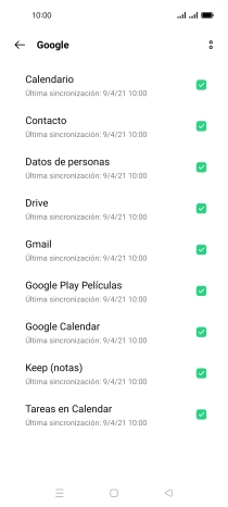 Pulsa la tecla de inicio para terminar y regresar a la pantalla de inicio.