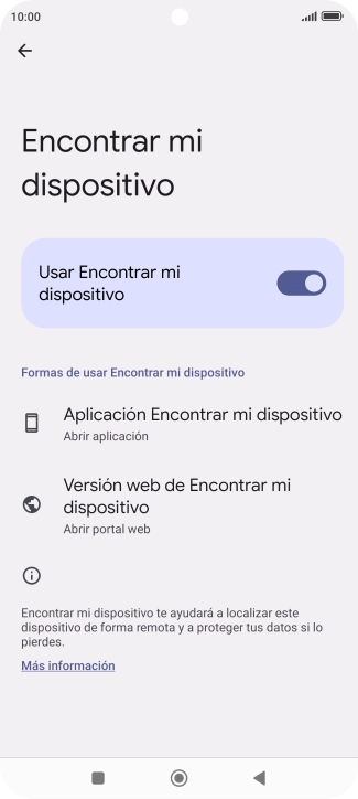 Pulsa la tecla de inicio para terminar y regresar a la pantalla de inicio.