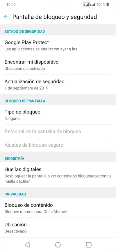 Pulsa la tecla de inicio para terminar y regresar a la pantalla de inicio.