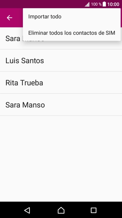 Pulsa Importar todo.