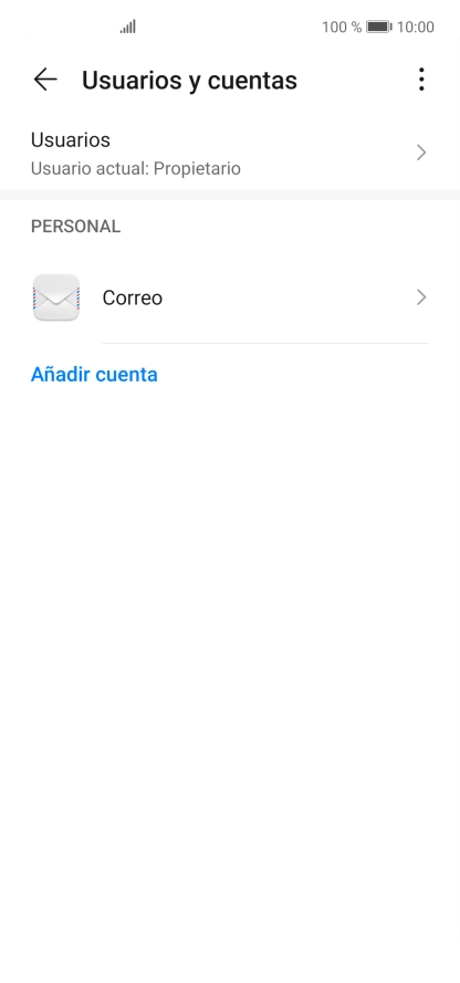 Pulsa Correo.