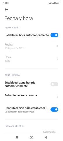 Pulsa el indicador junto a 