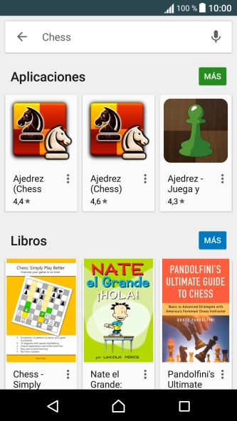 Pulsa la app deseada.