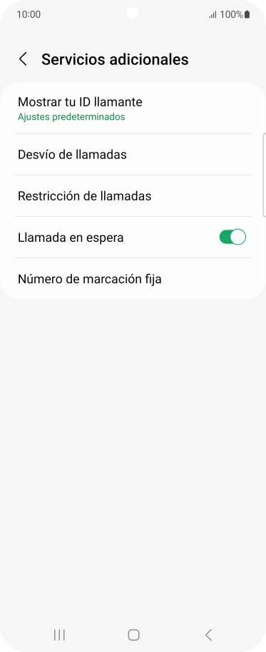 Pulsa el indicador junto a 