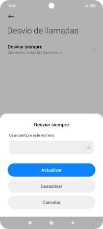 Pulsa Desactivar.