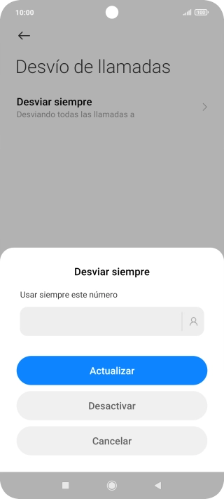 Pulsa Desactivar.