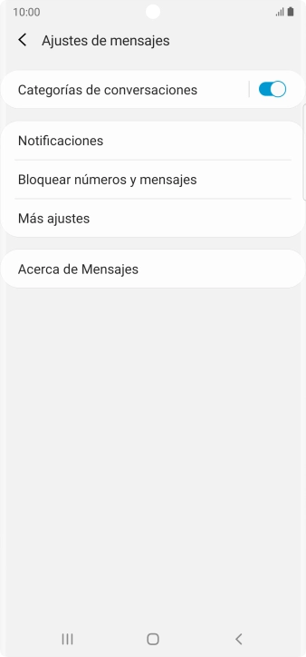 Pulsa Más ajustes.