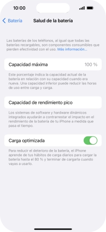 Pulsa el indicador junto a 