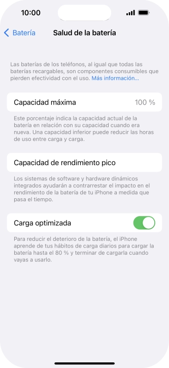 Pulsa el indicador junto a 