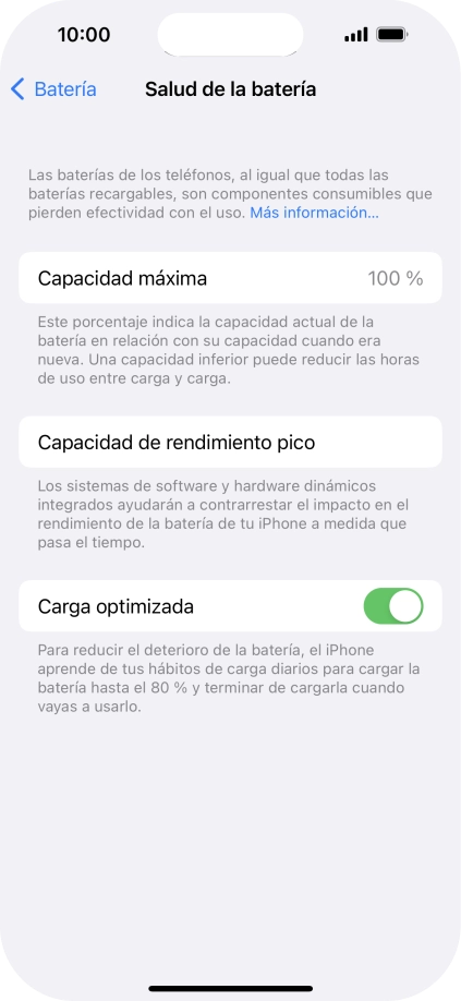 Pulsa el indicador junto a 