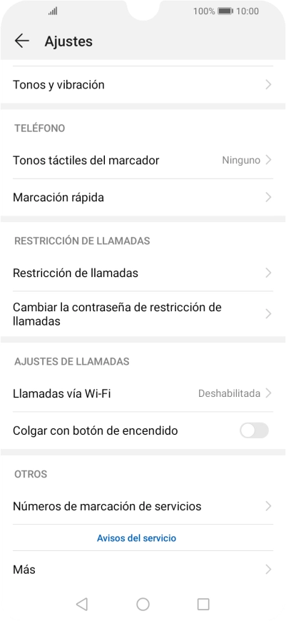 Pulsa Más.