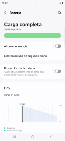 Pulsa Ahorro de energía.