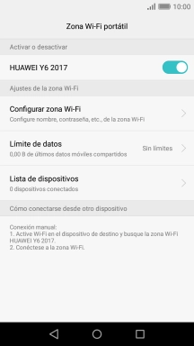 Pulsa la tecla de inicio para terminar y regresar a la pantalla de inicio.