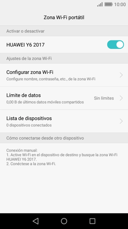 Pulsa la tecla de inicio para terminar y regresar a la pantalla de inicio.