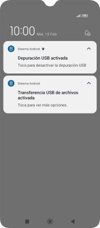 Pulsa Toca para ver más opciones..